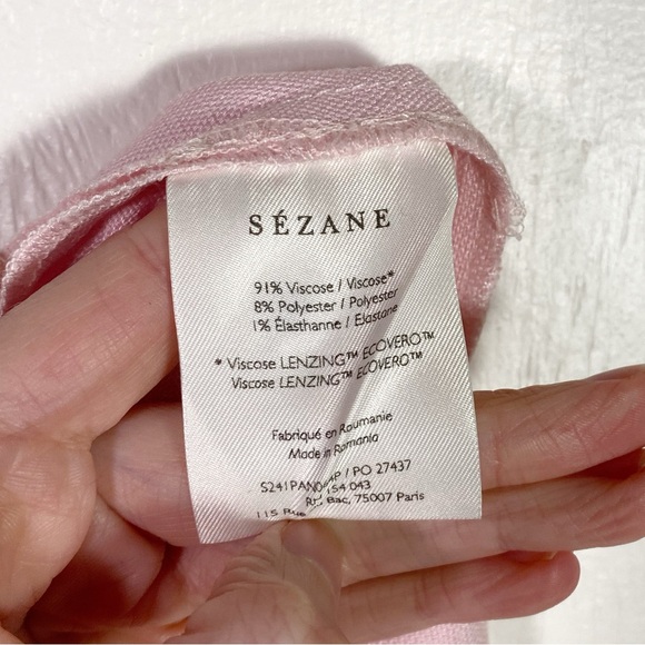 Sezane Tyler Trousers Pink - Picture 7 of 7